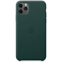 Apple Leather Backcover Apple iPhone 11 Pro Max - Forest Green