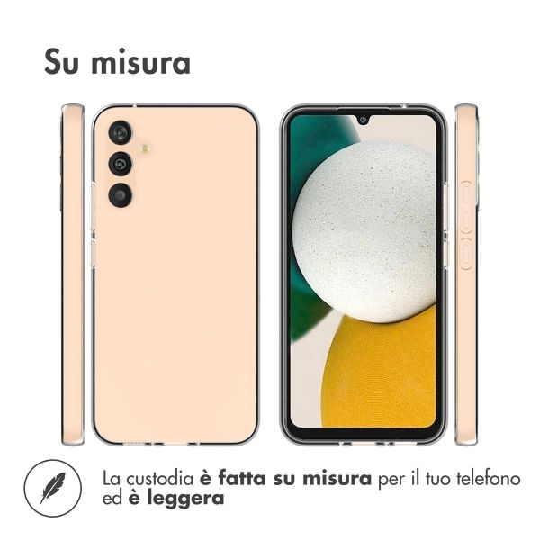 Accezz Clear Backcover Samsung Galaxy A34 (5G) - Transparant