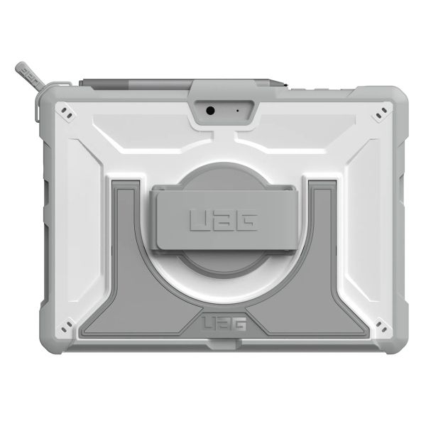 UAG Plasma Healthcare backcover met strap en schouderband Microsoft Surface Go / Go 2 / Go 3 / Go 4 - Wit / Grijs