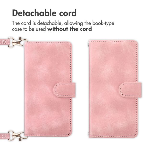 imoshion Bookcase with Strap Samsung Galaxy S26 - Pink
