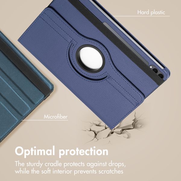 imoshion 360° Rotating Case Samsung Galaxy Tab S11 / S12 Ultra - Dark Blue