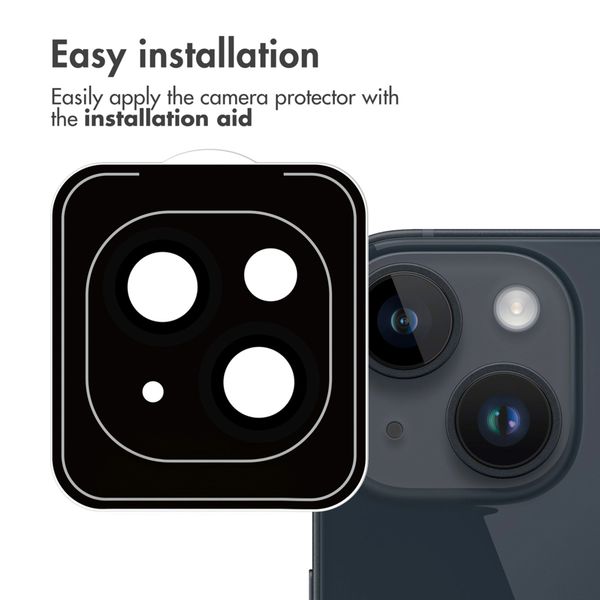 imoshion Camera Protector Glass 2-pack Apple iPhone 14 / 14 Plus - Black