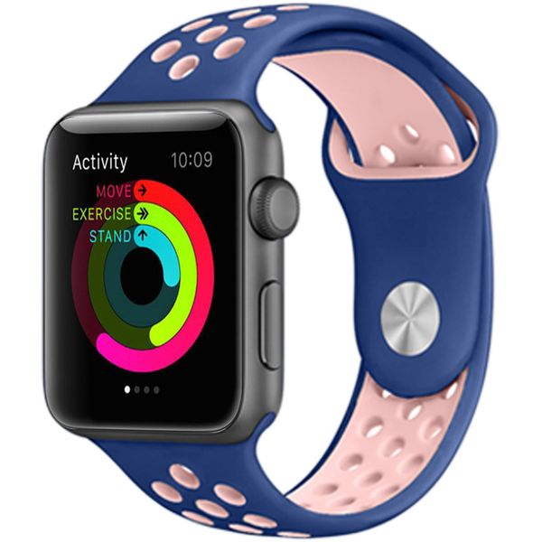 imoshion Siliconen sport bandje Apple Watch Series 1-9 / SE - 38/40/41 mm / Series 10 - 42 mm