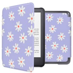 imoshion Design Slim Hard Case Sleepcover Amazon Kindle (2024) / Amazon Kindle (2022) 11th gen - Flowers Distance