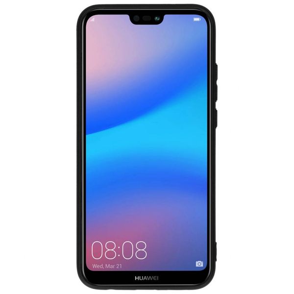 Ontwerp je eigen Huawei P20 Lite gel hoesje - Zwart