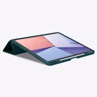Spigen Urban Fit Bookcase iPad Air 11 inch (2024) M2 / Air 5 (2022) / Air 4 (2020) - Midnight Green