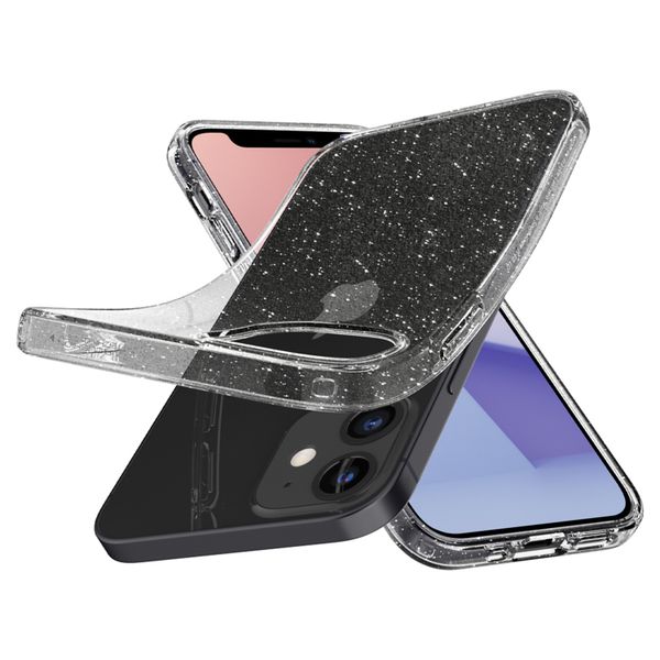 Spigen Liquid Crystal Backcover iPhone 12 Mini - Glitter