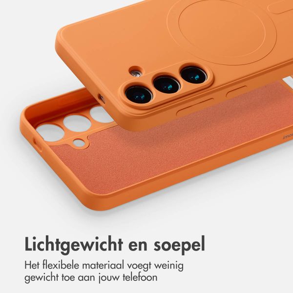 imoshion Color Backcover met MagSafe Samsung Galaxy S25 - Neon Orange