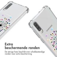 imoshion Design hoesje met koord Samsung Galaxy A50 - Sandstone Dandelion