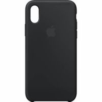 Apple Silicone Backcover Apple iPhone Xs / X - Black