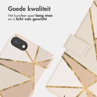 imoshion Design Bookcase Apple iPhone SE (2022 / 2020) / 8 / 7 / 6(s) - Beige Graphic