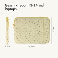 imoshion Design Laptop Hoes 13-14 inch - Laptopsleeve - Garden Stripes