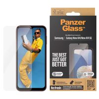 PanzerGlass Refresh Ultra-Wide Fit Anti-Bacterial Screenprotector incl. applicator Samsung Galaxy A15 (5G)