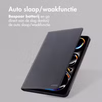 Accezz Classic Tablet Case Apple iPad Pro 13 (2025) M5 / (2024) M4 - Zwart