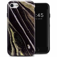 Selencia Vivid Backcover iPhone SE (2022 / 2020) / 8 / 7 / 6(s) - Chic Marble