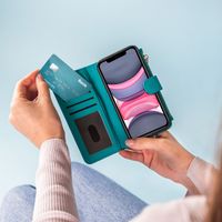 imoshion Luxe Portemonnee iPhone 13 Pro Max - Turquoise