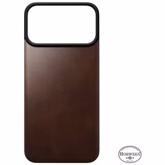 Nomad Magnetic Leather Backside Apple iPhone 18 Pro Max - Rustic Brown