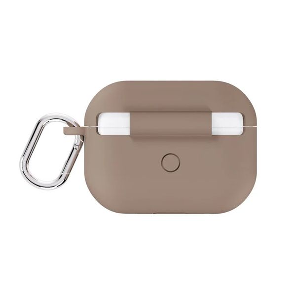 Holdit Solid Silicone Case Apple AirPods Pro / Pro 2 - Mocha Brown