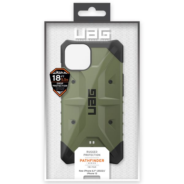 UAG Pathfinder Backcover iPhone 14 - Olive