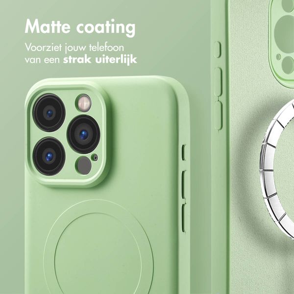imoshion Color Backcover met MagSafe Apple iPhone 15 Pro Max - Groen