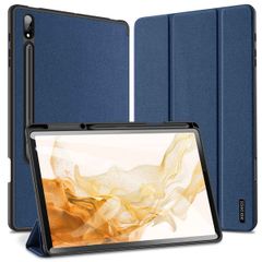 Dux Ducis Domo Bookcase Samsung Galaxy Tab S8 Plus / S7 Plus - Blauw