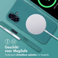 imoshion Color Backcover met afneembaar koord MagSafe Apple iPhone 16 - Donkergroen