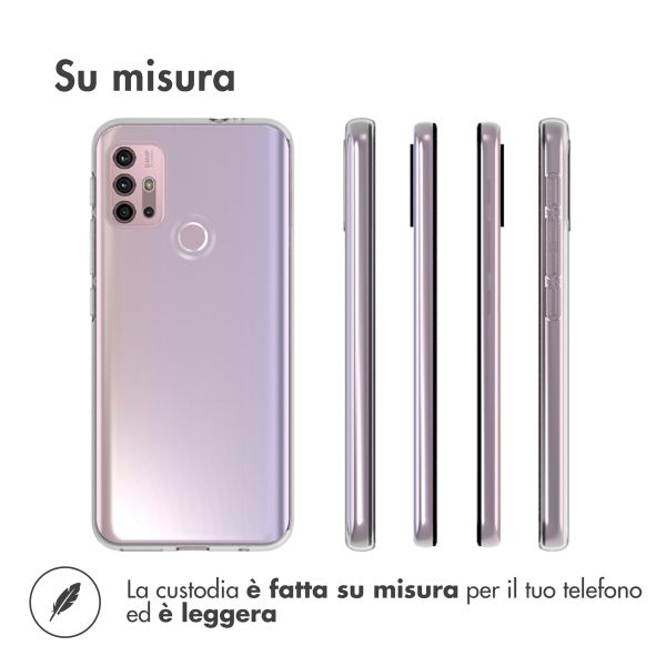 Accezz Clear Backcover Motorola Moto G20 / G30 - Transparant