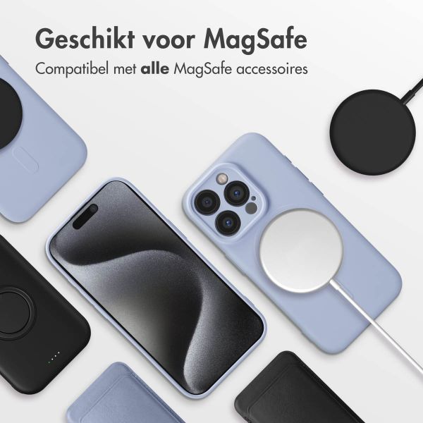 imoshion Color Backcover met MagSafe iPhone 15 Pro - Lila