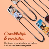 Ontwerp je eigen MagSafe Backcover met afneembaar koord Apple iPhone 16 - Transparant