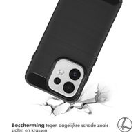 imoshion Brushed Backcover Oppo Reno 16 / 16 Pro - Zwart