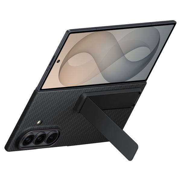 Samsung Carbon Standing Case Samsung Galaxy Z Fold 8 Ultra - Black
