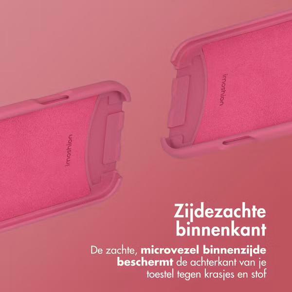 imoshion Color Backcover met afneembaar koord met MagSafe Apple iPhone 17 - Raspberry