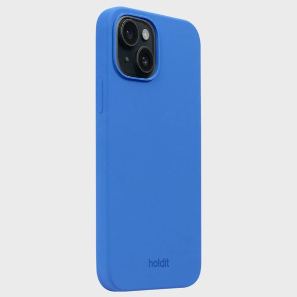 Holdit Silicone Case iPhone 15 / 15 Pro - Sky Blue