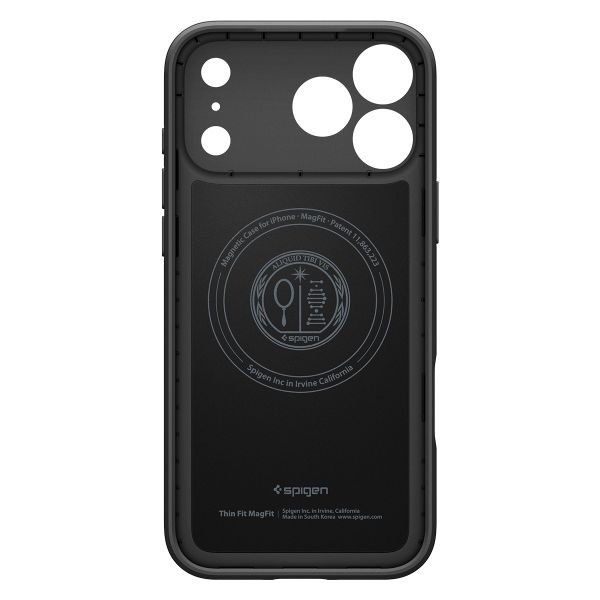 Spigen Thin Fit Backcover MagSafe Apple iPhone 18 Pro / 17 Pro - Black