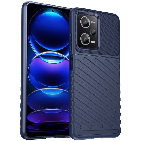 imoshion Thunder Backcover Xiaomi Poco X5 Pro 5G - Donkerblauw