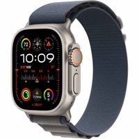 WiWu Alpine nylonband Apple Watch Series 1 t/m 10 / SE / Ultra (2) (44/45/46/49 mm) - Blue