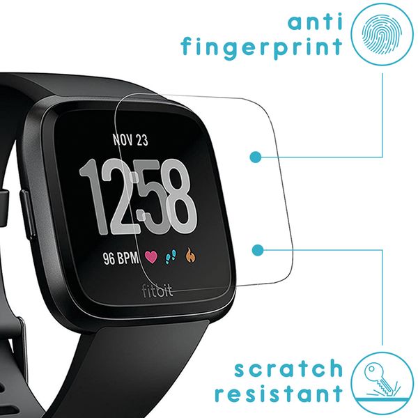 imoshion 3 Pack Glass Screenprotector Fitbit Versa / Versa Lite