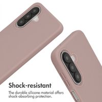 imoshion Silicone Case with Strap Samsung Galaxy A27 (5G) - Sand Pink