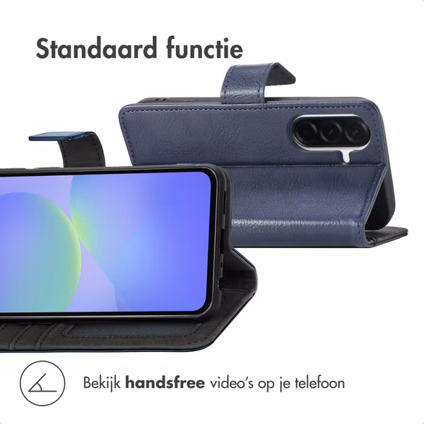 imoshion Luxe Bookcase Samsung Galaxy A57 (5G) - Donkerblauw