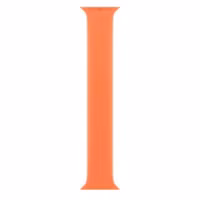 Apple Siliconen solobandje Apple Watch | 38/40/41/42 mm - Maat 3 - Kumquat