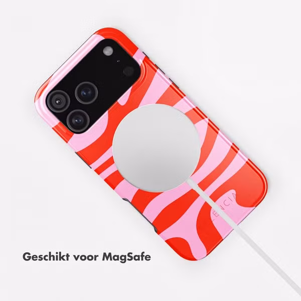 Selencia Vivid Backcover met MagSafe Apple iPhone 17 Pro Max - Dream Swirl Pink