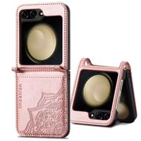 imoshion Mandala Bookcase Samsung Galaxy Z Flip 7 FE - Rosé Goud