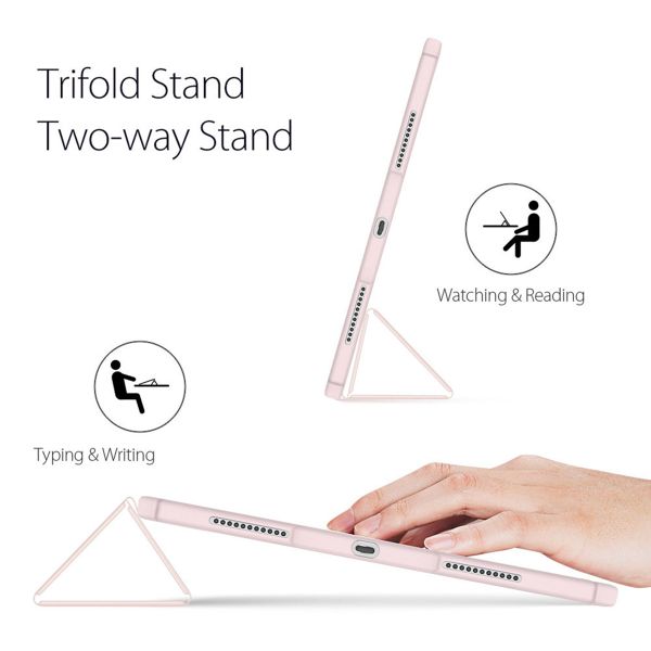 Dux Ducis Toby Bookcase Apple iPad Pro 12.9 (2018/2020/2021/2022) - Roze