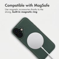 Accezz Edge Back Cover with MagSafe Apple iPhone 16 - Green