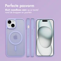 imoshion Color Guard Backcover met MagSafe Apple iPhone 15 - Lila