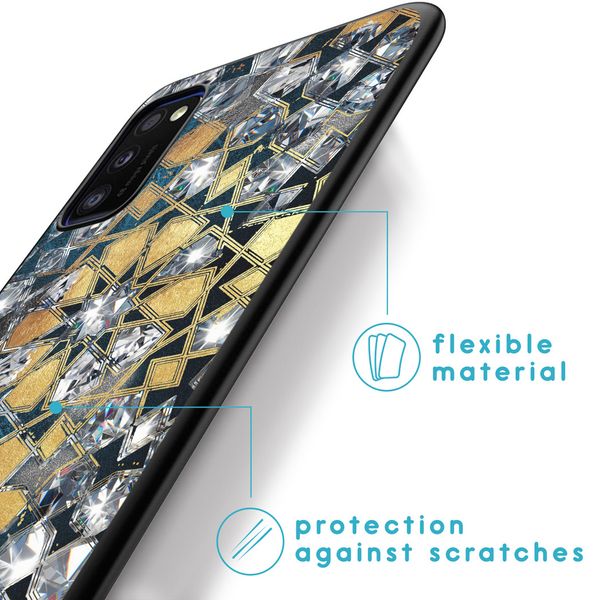 imoshion Design hoesje Samsung Galaxy A41 - Grafisch / Bling