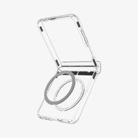 Spigen Ultra Hybrid Pro MagFit Back Cover Samsung Galaxy Z Flip 8 - Clear / White
