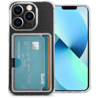 imoshion Softcase Backcover met pasjeshouder Apple iPhone 13 Mini - Transparant