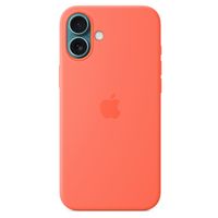Apple Silicone Backcover MagSafe Apple iPhone 16 - Tangerine Orange