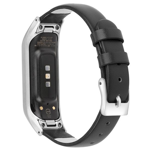 imoshion Echt lederen bandje Samsung Galaxy Fit - Zwart